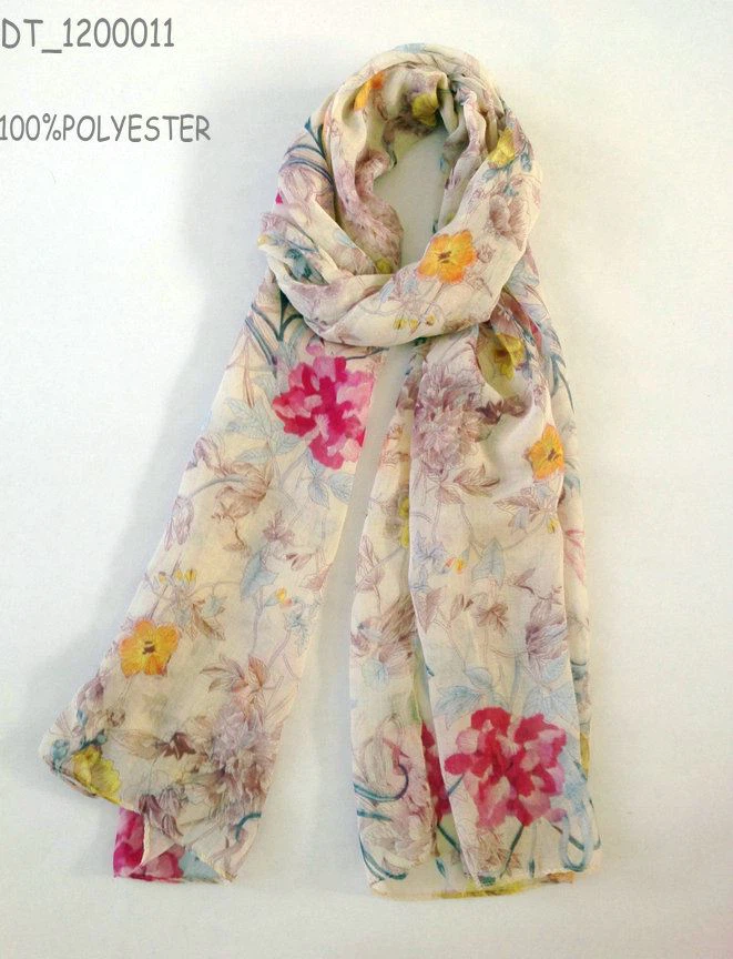 Blomma Print Halsduk